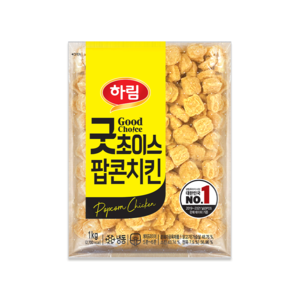 [한정수량]  하림 굿초이스 팝콘치킨 1kg
