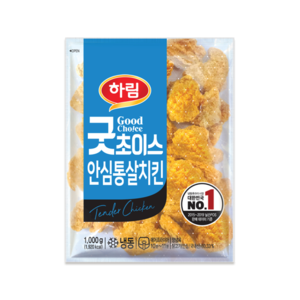 [한정수량]  하림 굿초이스 안심통살치킨 1kg