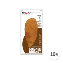 하림이닭 닭가슴살 훈제 100g 10팩